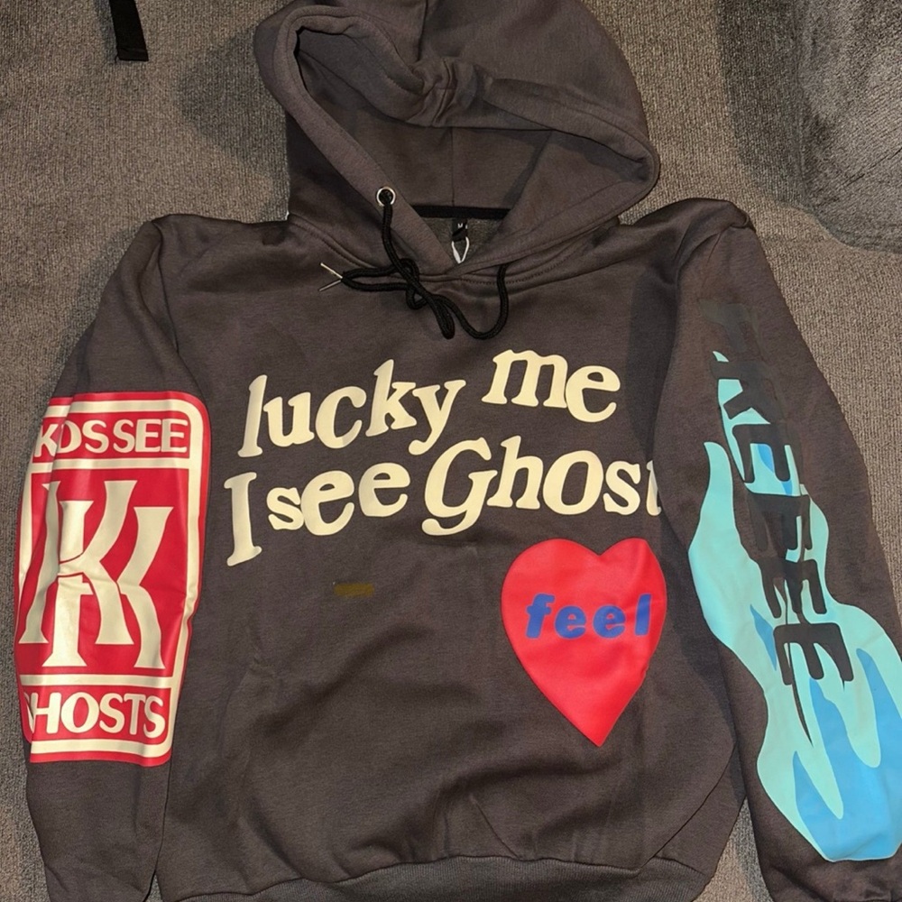 I See Ghosts Hoodie - Gray